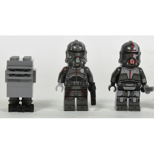 462 - Lego - a collection of x6 original Lego Star Wars minifigures from set 75314 The Bad Batch Attack Sh... 