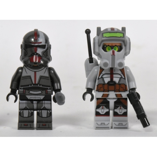 462 - Lego - a collection of x6 original Lego Star Wars minifigures from set 75314 The Bad Batch Attack Sh... 