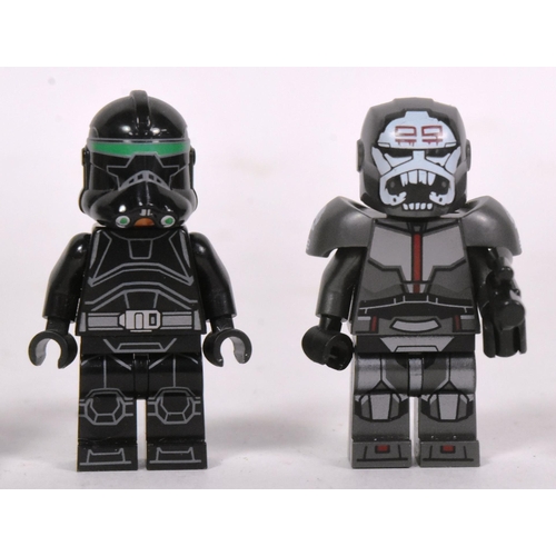 462 - Lego - a collection of x6 original Lego Star Wars minifigures from set 75314 The Bad Batch Attack Sh... 