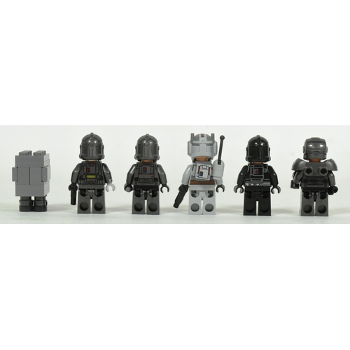 462 - Lego - a collection of x6 original Lego Star Wars minifigures from set 75314 The Bad Batch Attack Sh... 