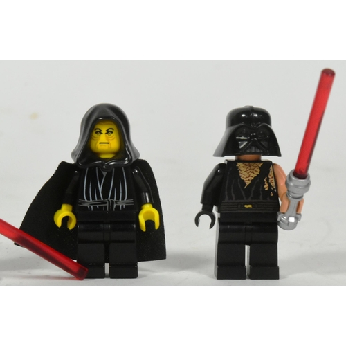 466 - Lego - a collection of x12 original Lego Star Wars minifigures of Emperor Palpatine, Darth Vader, Da... 