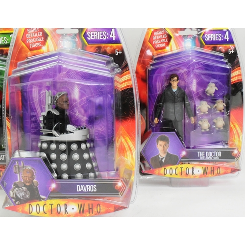 477 - Doctor Who - Character Options - a collection of x10 Dr Who carded action figures, mostly Series 4. ... 