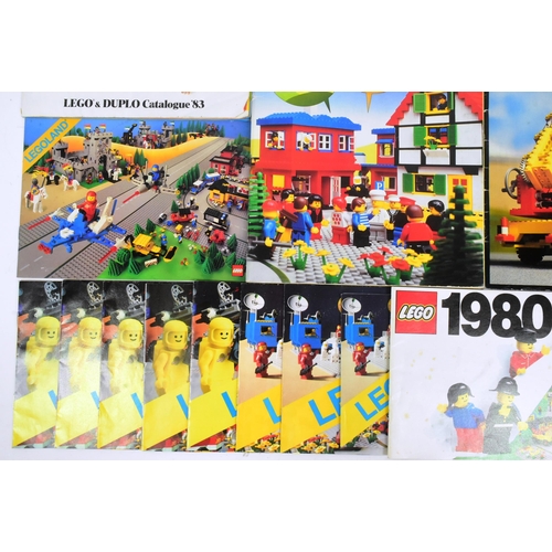 479 - Lego - an original vintage 1980 Lego Land idea book with a near complete centre fold sticker section... 