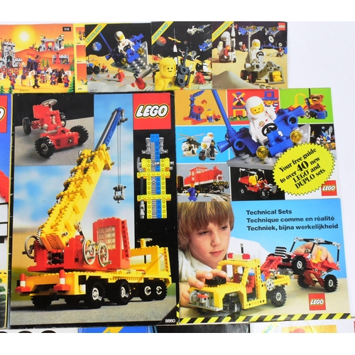 479 - Lego - an original vintage 1980 Lego Land idea book with a near complete centre fold sticker section... 