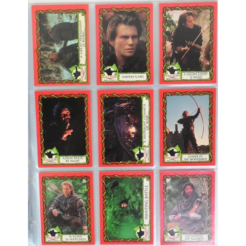 482 - Robin Hood Prince Of Thieves - Topps - a full set of Robin Hood Topps trading cards, comprising of a... 