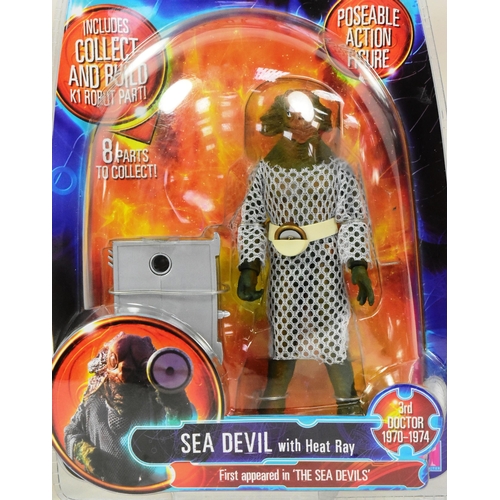 483 - Doctor Who - Character Options - a collection of x3 Character Options made Classic Dr Who action fig... 