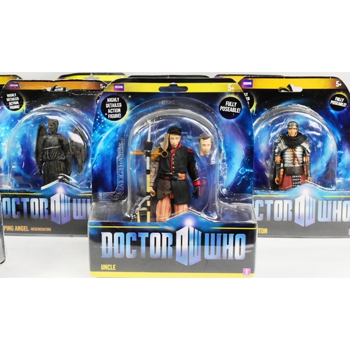 486 - Doctor Who - Character Options - a collection of x10 Eleventh Doctor era carded action figures inclu... 