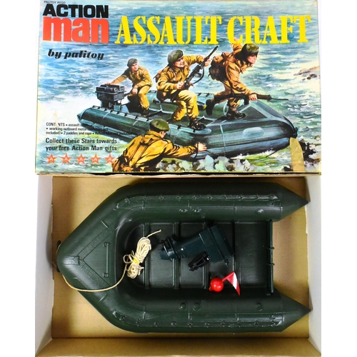 488 - Action Man - Palitoy - two original vintage Action Man boxed playsets - Machine Gun Emplacement and ... 