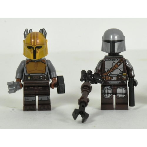 493 - Lego - x5 original Lego Star Wars minifigures comprising; Scarif Stormtrooper, The Armorer, Sabine W... 