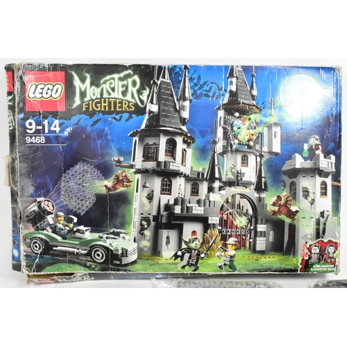 494 - Lego - an original Lego Monster Fighters set No. 9468 The Vampire Castle. The set rebagged, with all... 