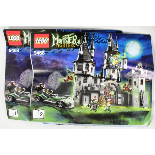 494 - Lego - an original Lego Monster Fighters set No. 9468 The Vampire Castle. The set rebagged, with all... 