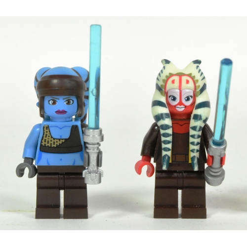 503 - Lego - a collection of x6 Lego Star Wars minifigures comprising;  Ahsoka Tano (Padawan),  Aayla Secu... 