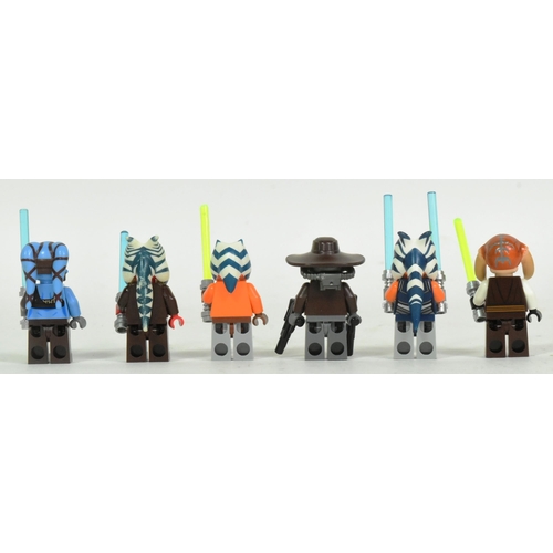 503 - Lego - a collection of x6 Lego Star Wars minifigures comprising;  Ahsoka Tano (Padawan),  Aayla Secu... 