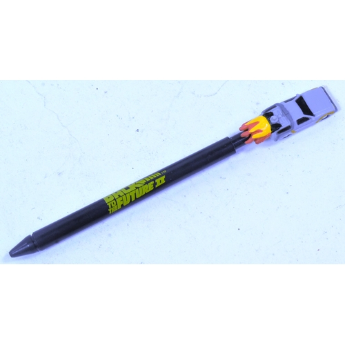 504 - Back To The Future - vintage 1980s ex-shop stock tube of x9 Back To The Future novelty biro pens. Ea... 