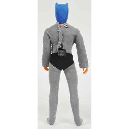 513 - Batman - x2 vintage 1970s Mego Corp 8 inch Batman and Robin action figures. Batman with mouled cowl ... 