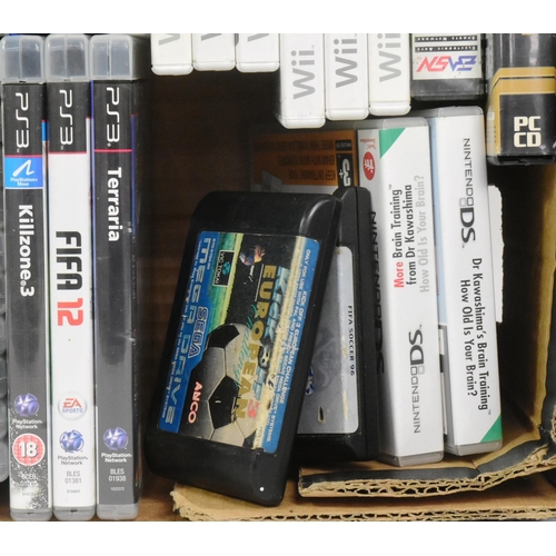 531 - Gaming - a large collection of assorted gaming console games to include: 

 Xbox 360 - Call Of Duty ... 