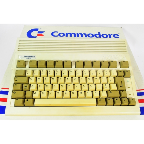 545 - Retro Gaming - a vintage 1990s (1992) Commodore Amiga 600 Series home computer. Contains the compute... 