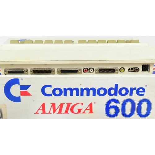 545 - Retro Gaming - a vintage 1990s (1992) Commodore Amiga 600 Series home computer. Contains the compute... 