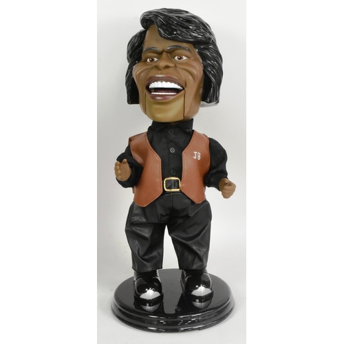 562 - James Brown - a 2001 Gemmy made ' Dancin' Singin' James Brown ' battery operated figure / statue. Ho... 