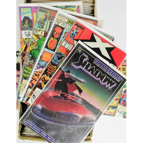 570 - Comic Books a large boxed collection of Marvel and DC Comics from the 1970s-1980s. Featuring Superma... 