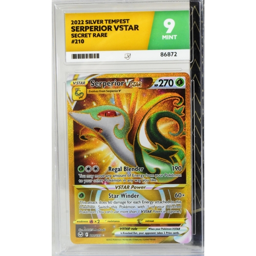 573 - Pokemon - a factory sealed Pokemon TCG Shining Fates ETB Elite Trainer Box together with x5 Ace Grad... 