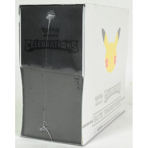 577 - Pokemon - a factory sealed Pokemon Celebrations ETB Elite Trainer Box containing x10 Pokemon TCG 4-C... 