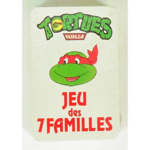 589 - Ninja Turtles - a collection of vintage TMNT Teenage Mutant Ninja Turtles French issued toy memorabi... 