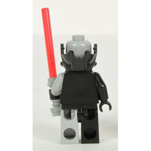 602 - Lego - x2 original Lego Star Wars minifigures comprising; Darth Vader Battle Damaged and Darth Maul.