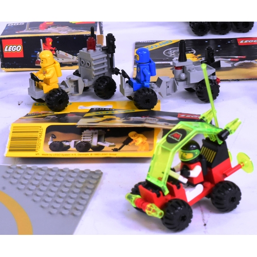 614 - Lego - a collection of vintage 1980s Legoland Space sets to include; 6826 Crater Crawler, 6823 Surfa... 