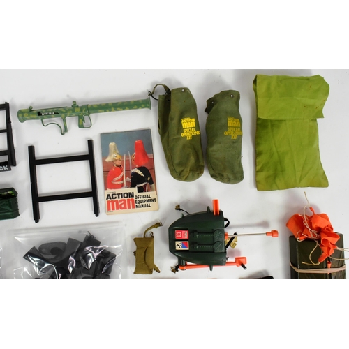 621 - Action Man - a collection of vintage Palitoy Action Man playset accessories comprising a large assor... 