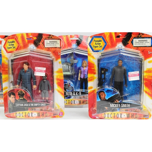 626 - Doctor Who - Character Options - a collection of x8 Character made carded Dr Who action figures. Inc... 