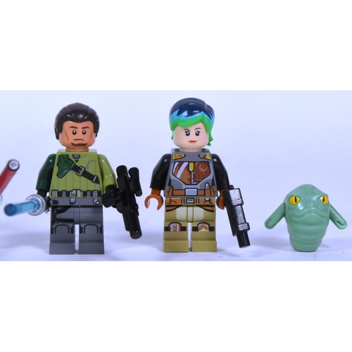 629 - Lego - a collection of x13 original Lego Star Wars minifigures comprising; Rotta, Sabine Wren, Satel... 