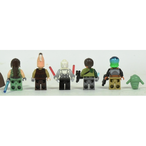 629 - Lego - a collection of x13 original Lego Star Wars minifigures comprising; Rotta, Sabine Wren, Satel... 