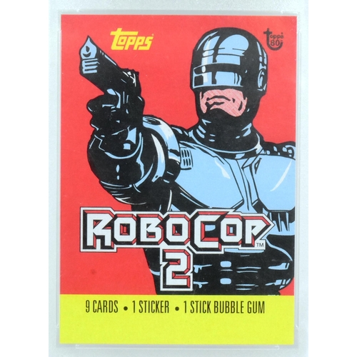 631 - Robocop 2 - Topps (2018) - 80th Anniversary Wrapper Art card 'Robocop 2'. PSA DNA graded and slabbed... 