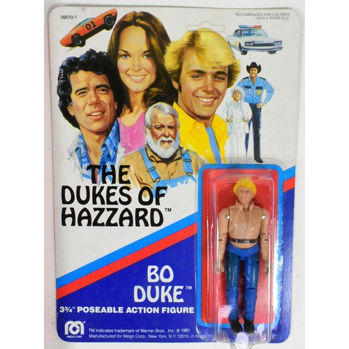 637 - The Dukes of Hazzard - an original vintage 1980s (1981) Mego made MOC carded action figure of ' Bo D... 