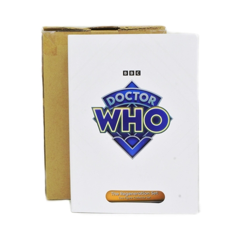 645 - Doctor Who - The Regeneration Set - Character Options online exclusive double-action figure set feat... 