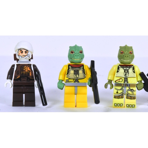 651 - Lego - x original Lego Star Wars minifigures comprising; Bossk (sand green), Han Solo, Bossk (olive ... 