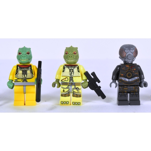 651 - Lego - x original Lego Star Wars minifigures comprising; Bossk (sand green), Han Solo, Bossk (olive ... 