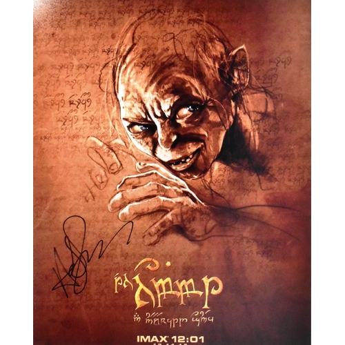 665 - Andy Serkis - Lord Of The Rings / The Hobbit - autographed 8x10