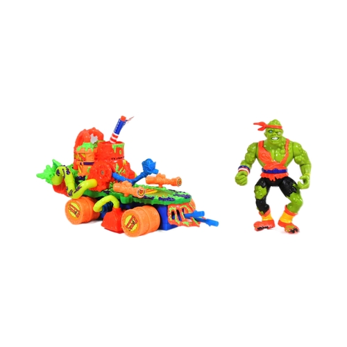 666 - Toxic Crusaders - Playmates - an original vintage 1991 Playmates made Crusaderskate and Toxie action... 