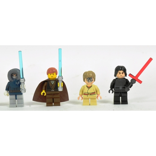 672 - Lego - a collection of x12 original Lego Star Wars Anakin Skywalker minifigures.