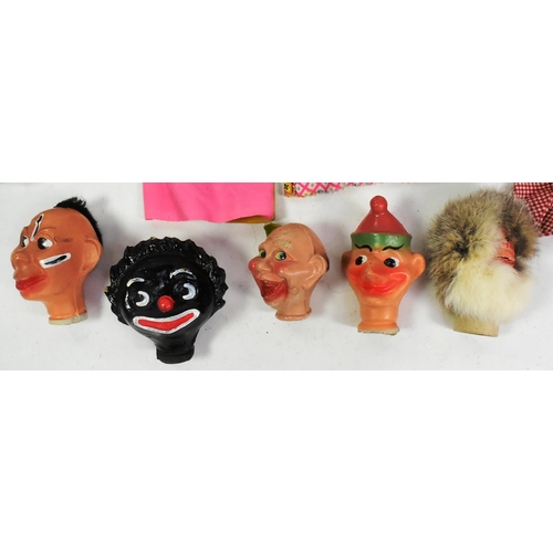 681 - Puppets - a selection of original vintage hand puppets, some appearing to be Walt Disney / popular p... 