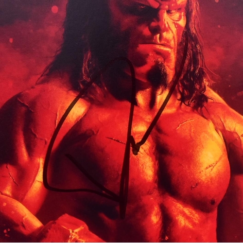 683 - Hellboy - David Harbour - autographed 8x10