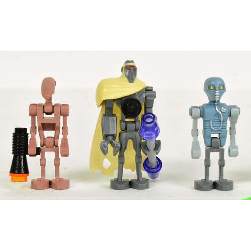 693 - Lego - a collection of x6 Lego Star Wars minifigures comprising; Aldar Beedo, 2-1B Medical Droid, 
 ... 