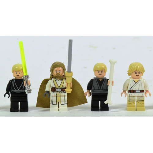 701 - Lego - a collection of x12 original Lego Star Wars Luke Skywalker minifigures to include Luke Endor,... 