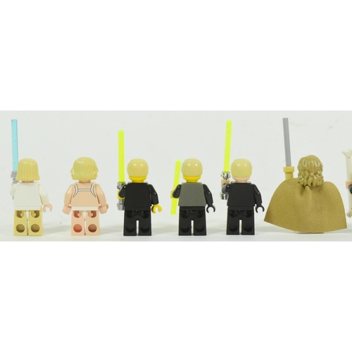 701 - Lego - a collection of x12 original Lego Star Wars Luke Skywalker minifigures to include Luke Endor,... 