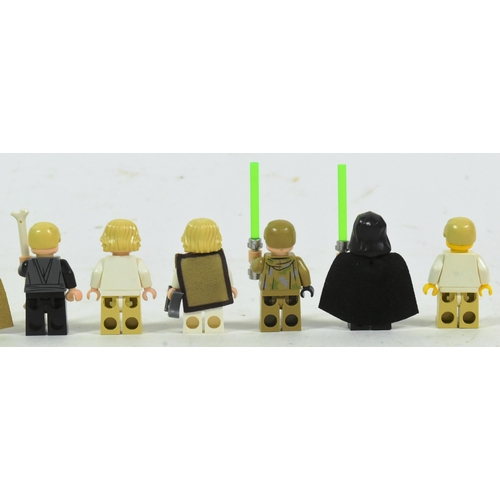 701 - Lego - a collection of x12 original Lego Star Wars Luke Skywalker minifigures to include Luke Endor,... 