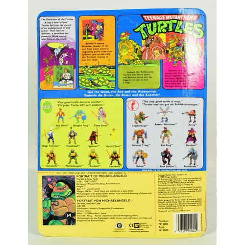 702 - Teenage Mutant Hero Turtles / TMNT - an original c1989 Ban Dai / Playmates made Teenage Mutant Ninja... 