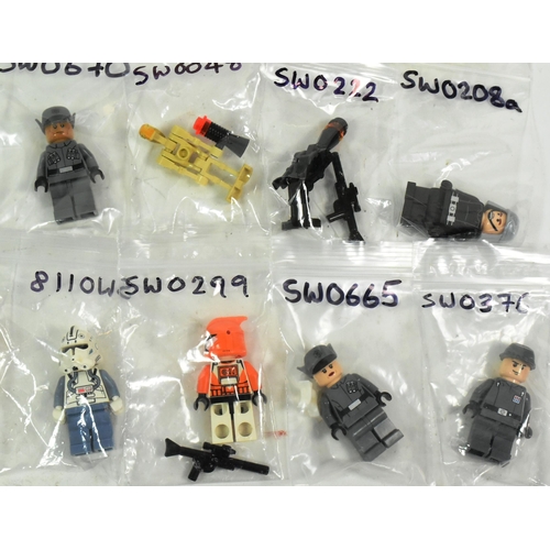 724 - Lego - a collection of x51 original Lego Star Wars minifigures to include; IG-88, Clone Trooper V Wi... 