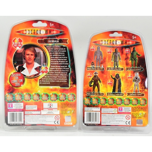 737 - Doctor Who - Character Options / UT Toys - x2 Fifth Doctor era action figures, the first being an SD... 